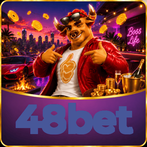 48bet Logo - Bônus com Rollover Justo